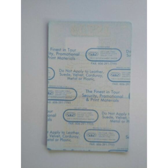 Bad Company Holy Water Backstage Pass Original 1990 Tour Hard Rock Music Green - Picture 4 of 6